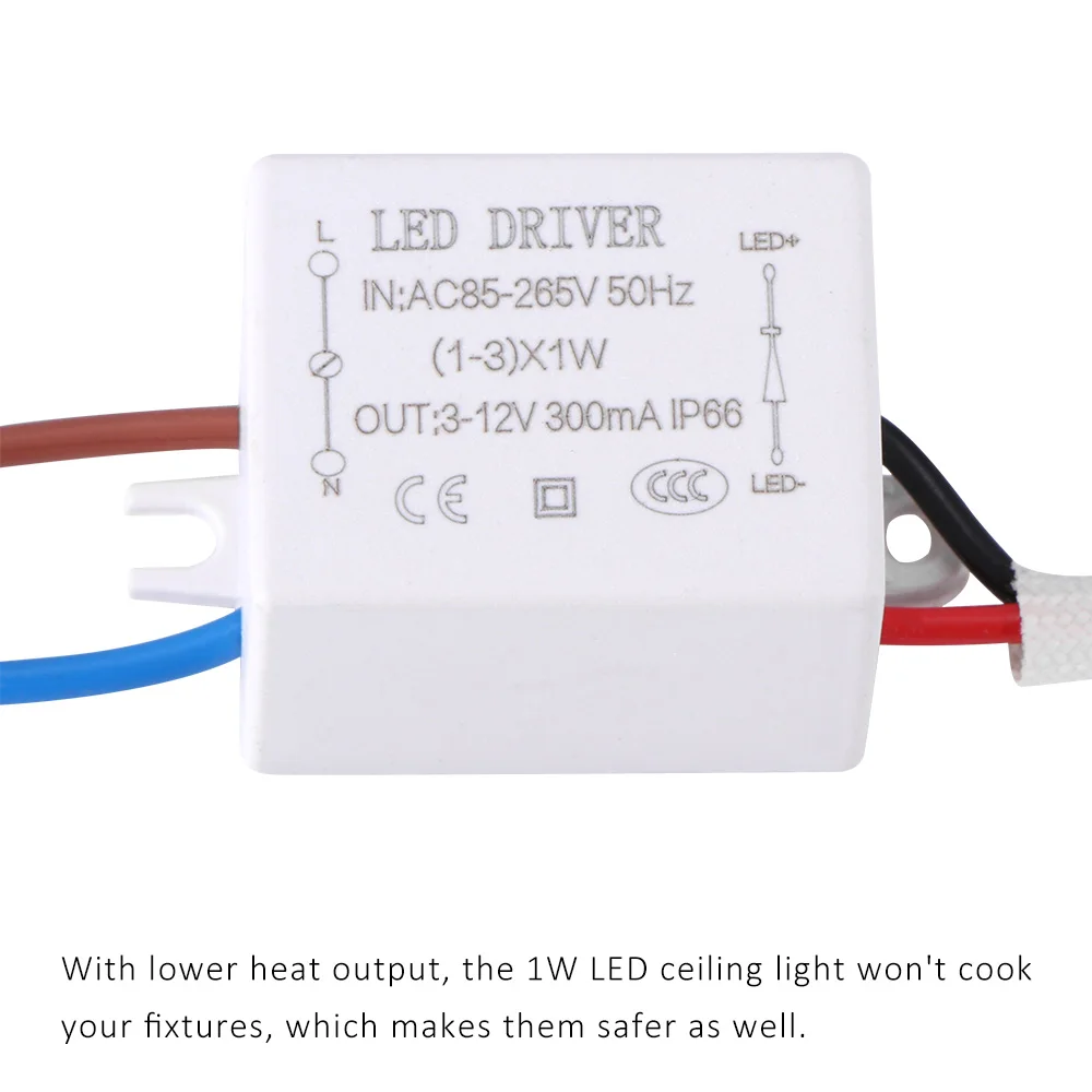 1 Вт Мини прожектор потолочный светильник светодиодный выставочный Встраиваемый