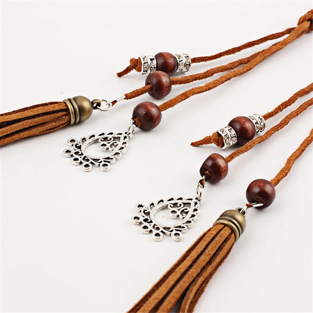 Модные женские Харадзюку ручной вязаный пояс Украшенный Пояс девушки Ретро