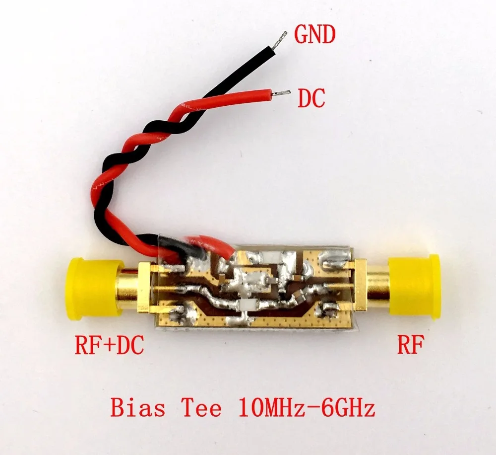 10 MHz 6000 6 GHz широкополосный RF кормушка смещения блокатор изолятор Bias Tee для wave RTL SDR