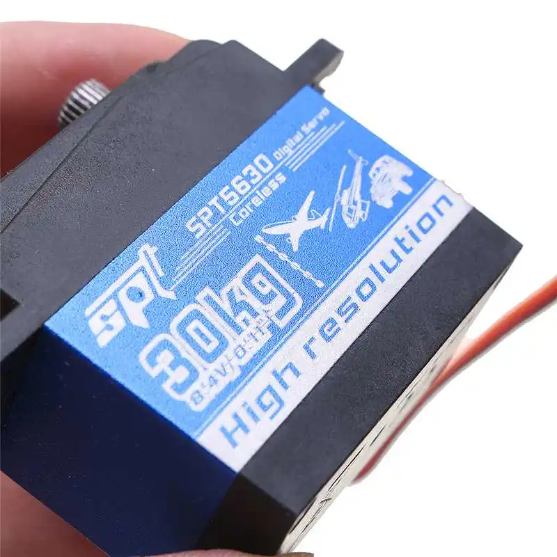 SPT Servo SPT5630 Digital Coreless 30KG 90° Metal Gear For RC Helicopter Car Boat Models Spare Parts Accessories | Игрушки и хобби