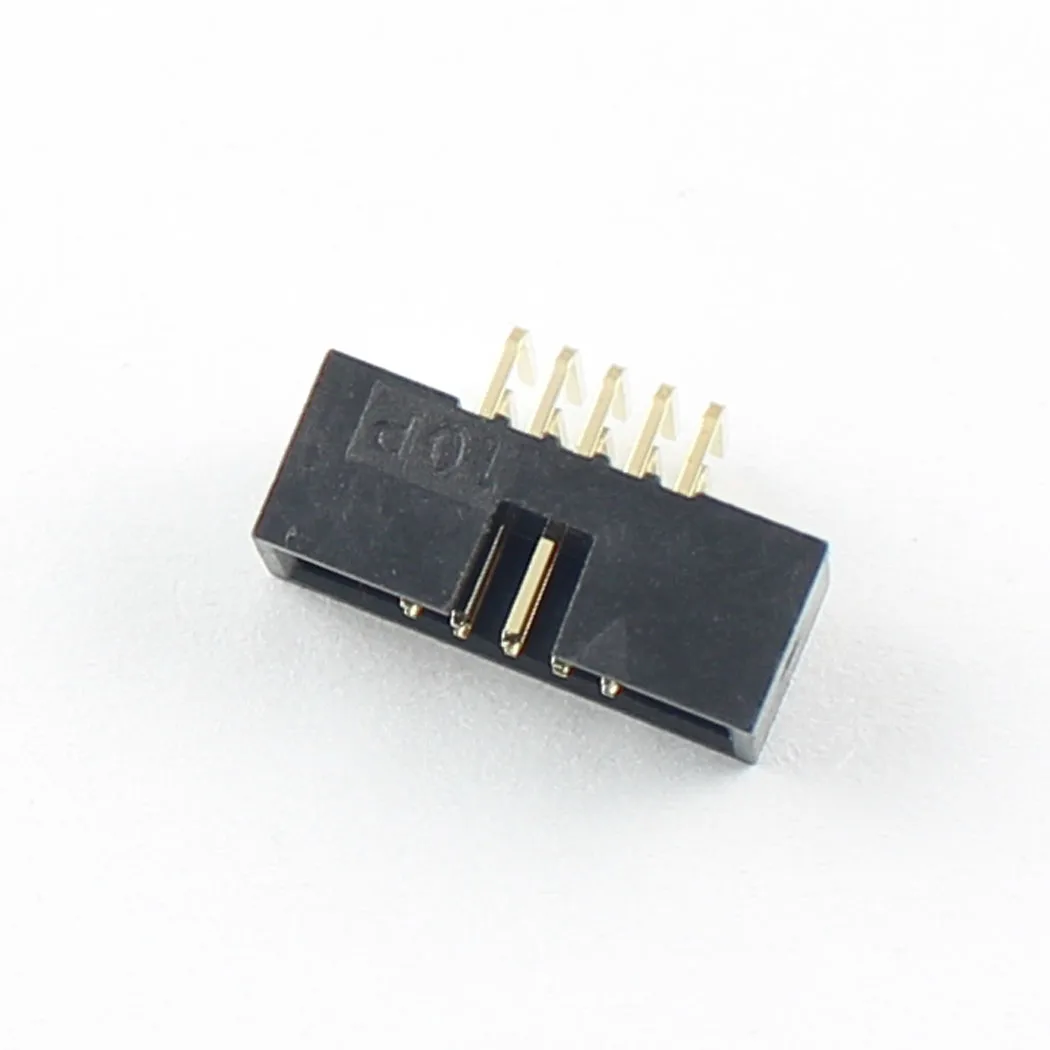 10 шт. 1 27 мм Шаг 2x5 контактов прямоугольный Штекерный кожух PCB Box Header IDC