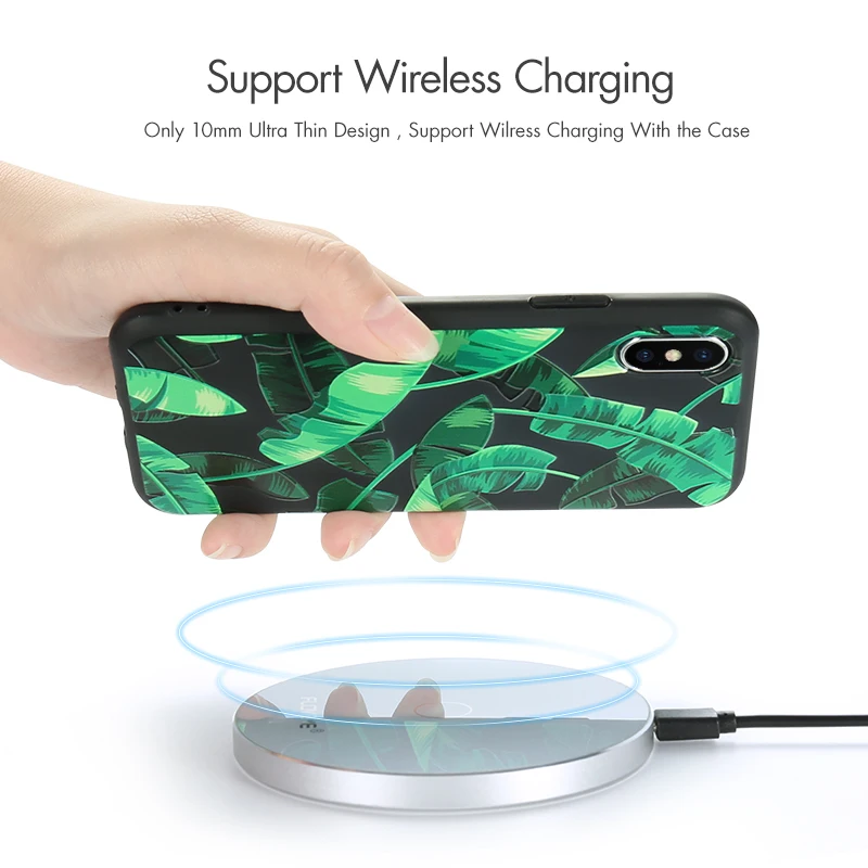 FLOVEME Ретро Цветочный чехол для iPhone X 7 8 6 6S Plus Girly 3D рельефные Мягкие силиконовые