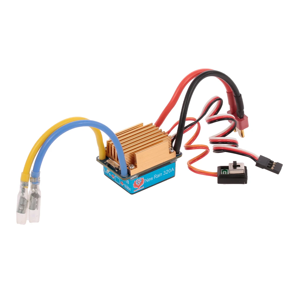 GoolRC 320A 6 12V матовый регулятор скорости ESC W/3A BEC для радиоуправляемой лодки|Детали и