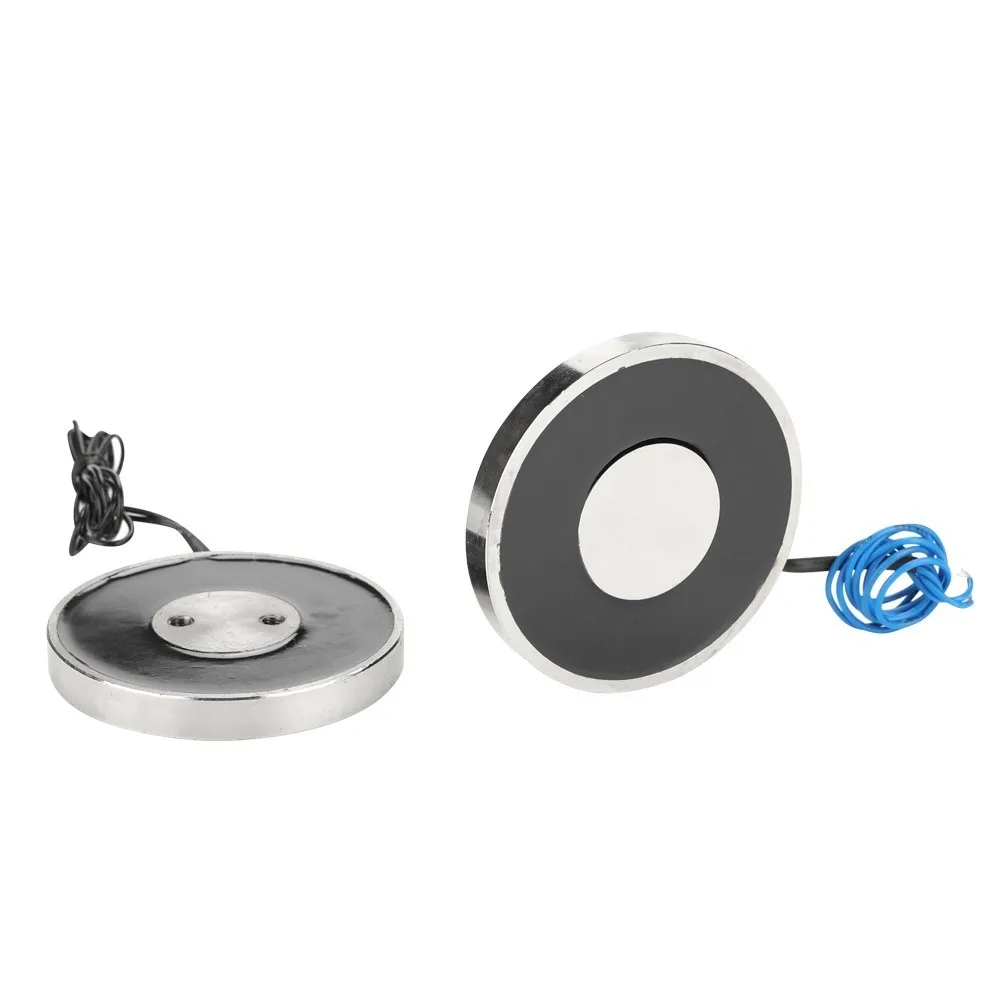 80/10 удерживающий Электрический Magmet 30 кг DC 12V 24V подъемный соленоидный присоска
