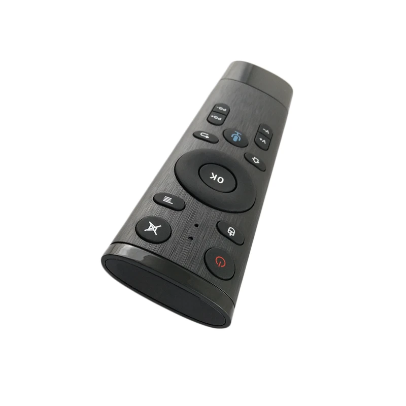 CLAITE Q5 2 4G Беспроводная клавиатура Air Mouse с голосовым управлением для ТВ приставки