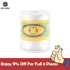 Атласный нейлоновый шнур Let's Make 75 м * 0,1 см идеально подходит для сенсорного браслета-прорезывателя сделай сам Аксессуары для рукоделия силиконовый шнур для ожерелья-прорезывателя