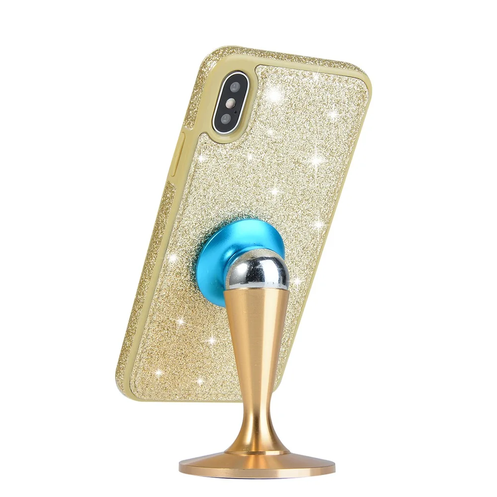 KISSCASE блестящий чехол с мягкими краями для iPhone X XR XS Max 7 8 6 6S Plus телефона 5 SE 5S Coque |