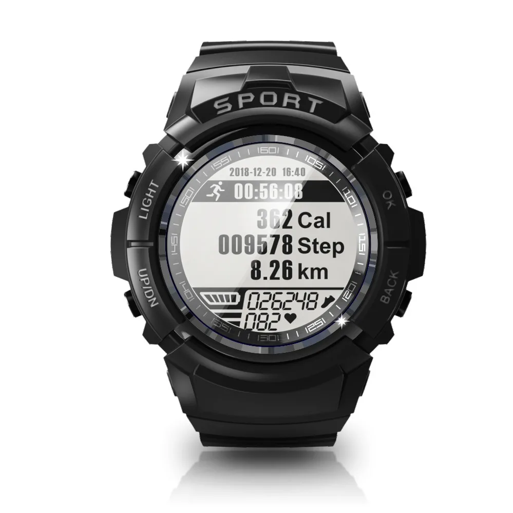 S816 Smartwatch Три Proofings 24 часа сердечного ритма открытый спорт режим Бизнес Смарт часы