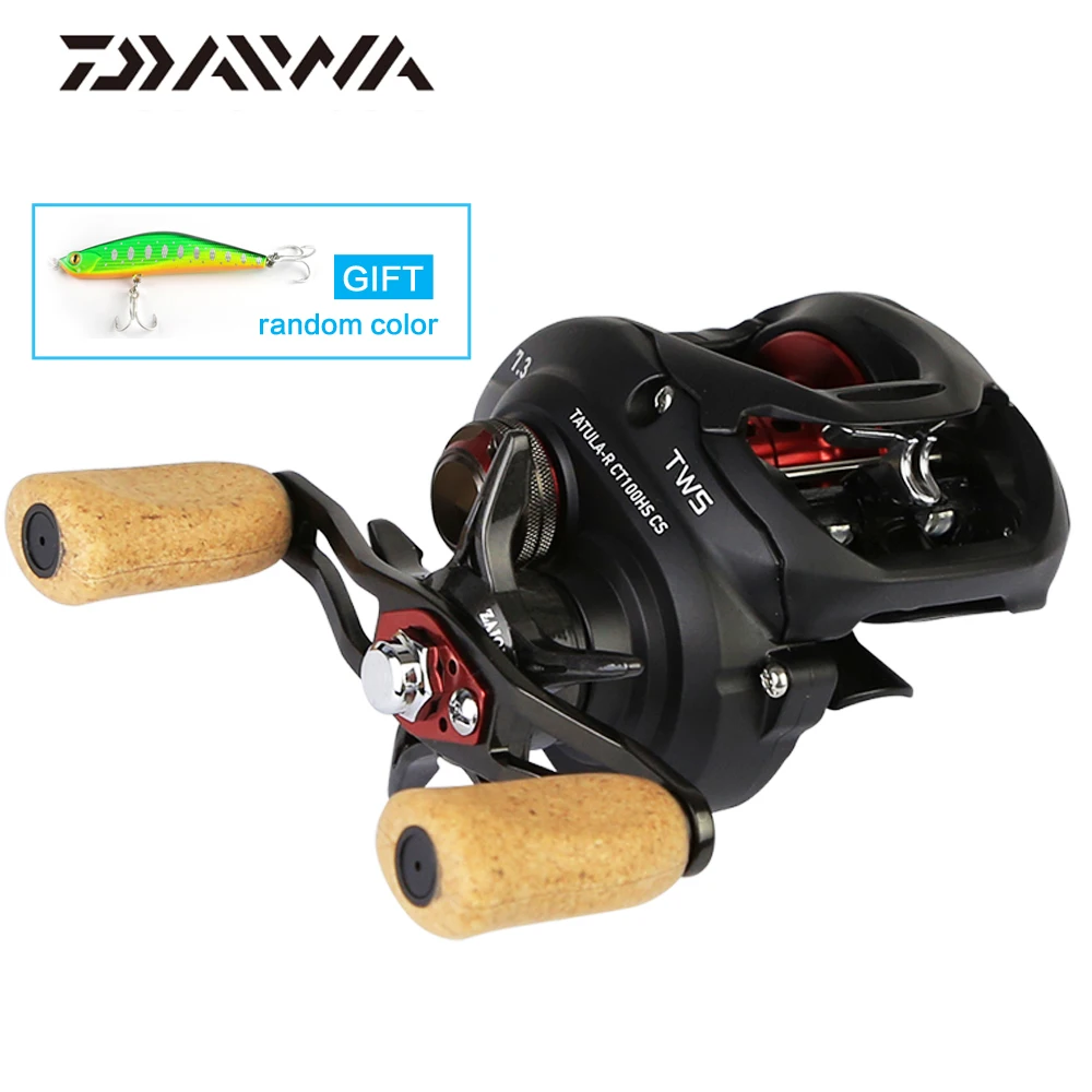 Daiwa оригинальная татула Ct type r Cs 100h 100hl 100hs 100hsl Рыболовная катушка 7 + 1bb Crbb 6 кг Tws для