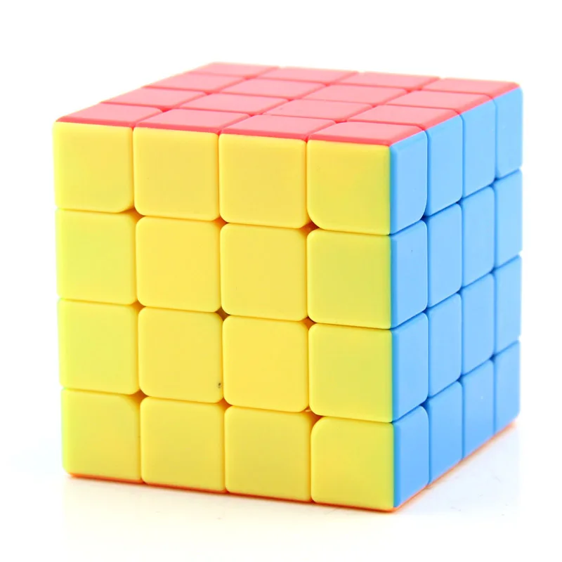 MoYu Mofangjiaoshi MF4 4x4 кубик с наклейками красная версия Cubing класс скорости магический