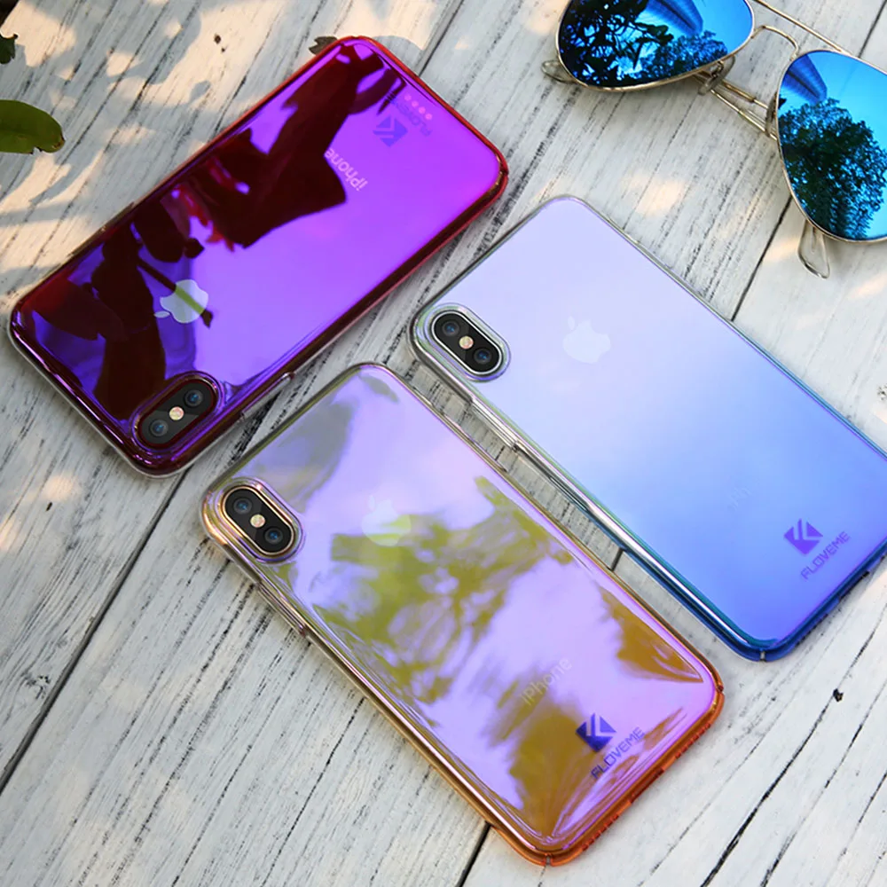 FLOVEME чехол для телефона iPhone X 7 6 6S Plus 5 5S Чехлы Samsung Galaxy Note 8 S8 S7 S6 Edge Huawei P9 P10