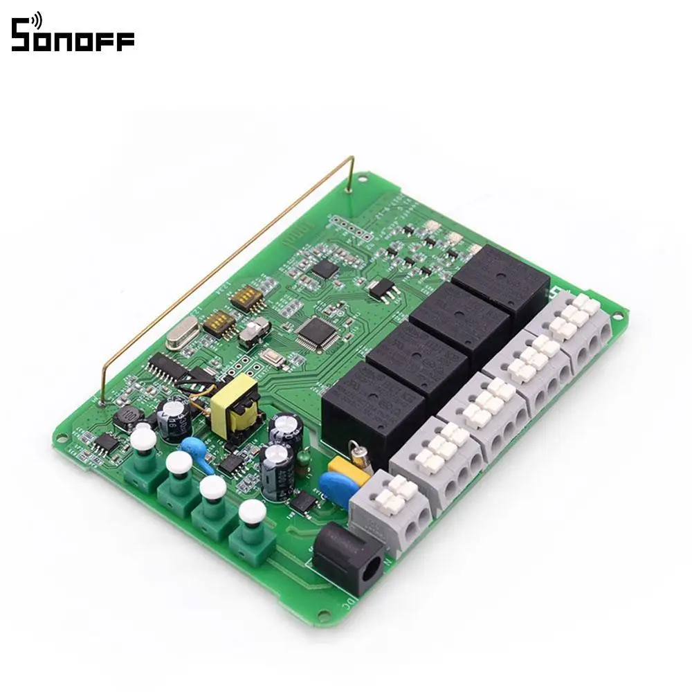Интеллектуальный выключатель света Sonoff 4CH Pro R2 10A/Gang 4 канальный переключатель Wi Fi