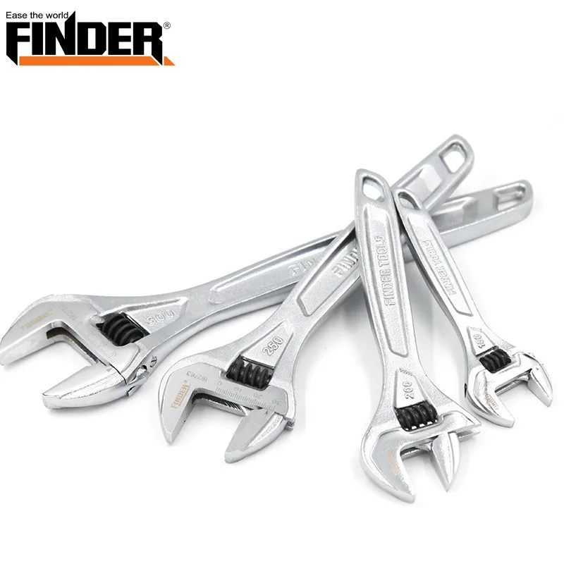 FINDER больше Функция универсальный гаечный ключ активности Wrench6/8/10/12/15 дюймов жив
