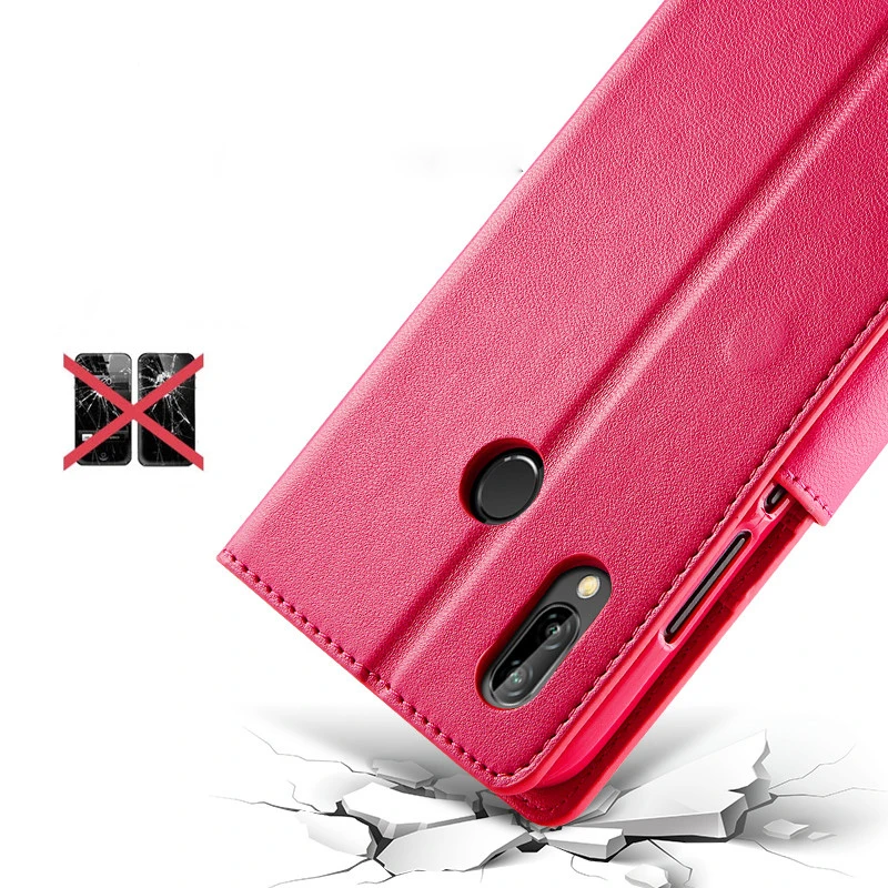 Деловой кожаный чехол с откидной крышкой для Huawei Nova 3 3i 3e P20 P9 Lite телефона