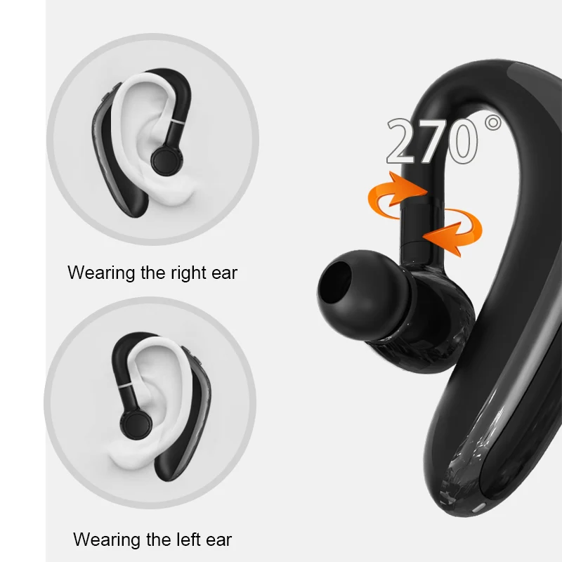 H500 Bluetooth V5.0 привод наушники беспроводной Крюк дизайн удобный мобильный телефон