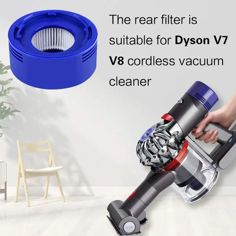 Запасные фильтры HEPA для Dyson V8 и V7 аккумуляторных пылесосов|Запчасти пылесоса| |