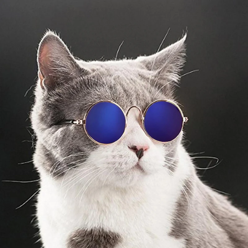 Лидер продаж 1 шт. Солнцезащитные очки Cat аксессуары для домашних животных летние
