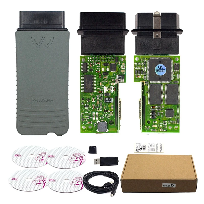 Для Vas5054 Okis Keygen Vas5054A Bluetooth Amb2300 Odis V4.4.10 для Vw/Audi/Skoda/Seat Vas 5054A Vas6154 Wifi Uds Vag|Печатные