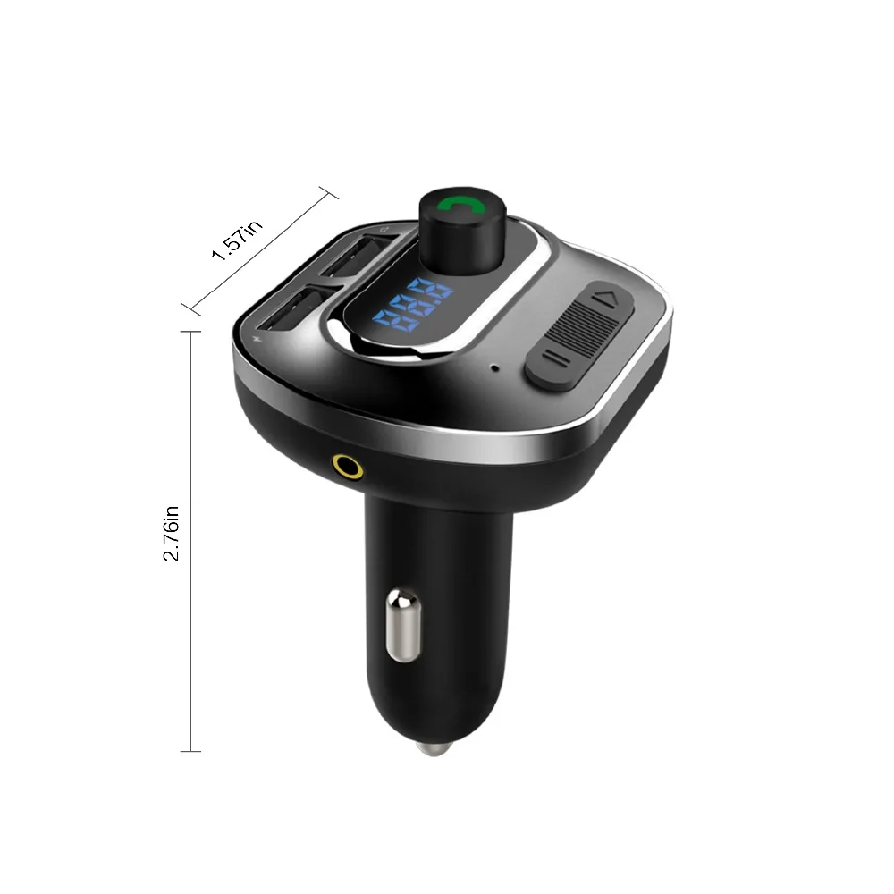 OPQ 2 USB Bluetooth FM передатчики Автомобильный mp3 плеер аудио Музыка с двумя Радио