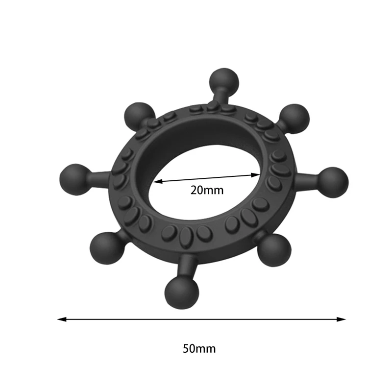 Силиконовое кольцо на руль для пениса фиксирующее мужчин пенис Задержка