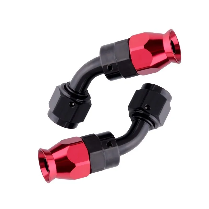 ESPEEDER AN6 0/45/90/180 Degree Aluminum Swivel Hose End Fitting 5 Meter PTFE Fuel Line Oil Cooler Adapter Kit | Автомобили и