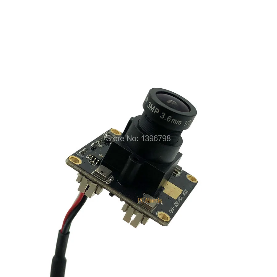 WDR H.264 Mini CCTV Surveillance camera 3MP Full HD Webcam OTG UVC Wide Dynamic 30FPS USB Camera Module with Microphone | Безопасность и