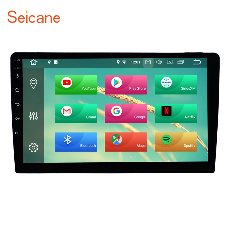 Seicane 9 дюймов 1 Din Универсальный Android 8 1/8 0 автомобилей Радио комплект с gps