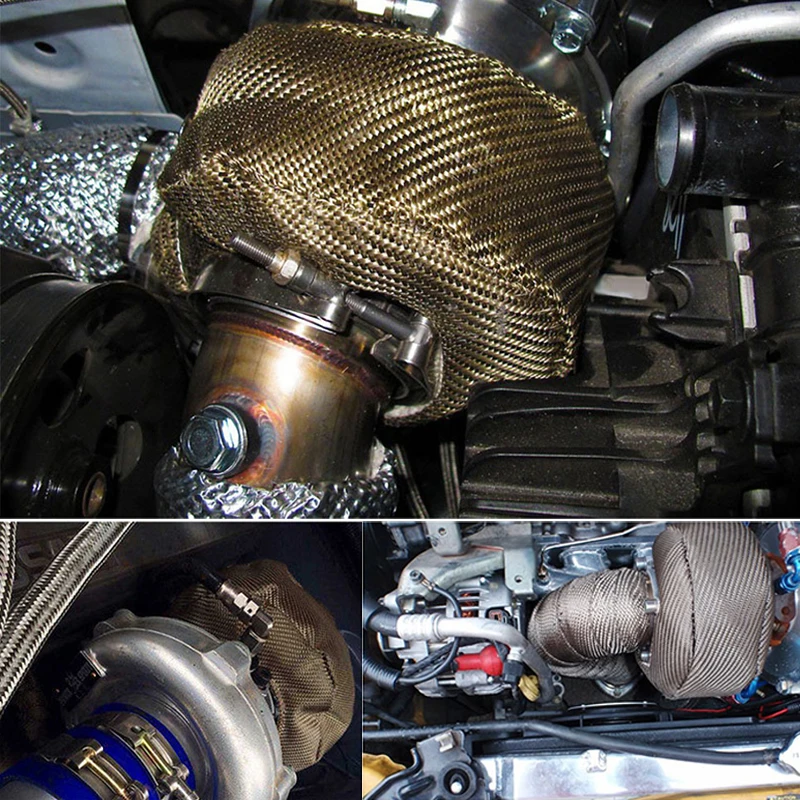 Армированные Turbo Blanket тепловой щит барьер 1000℃ Темп Рейтинг подходит T3 T4