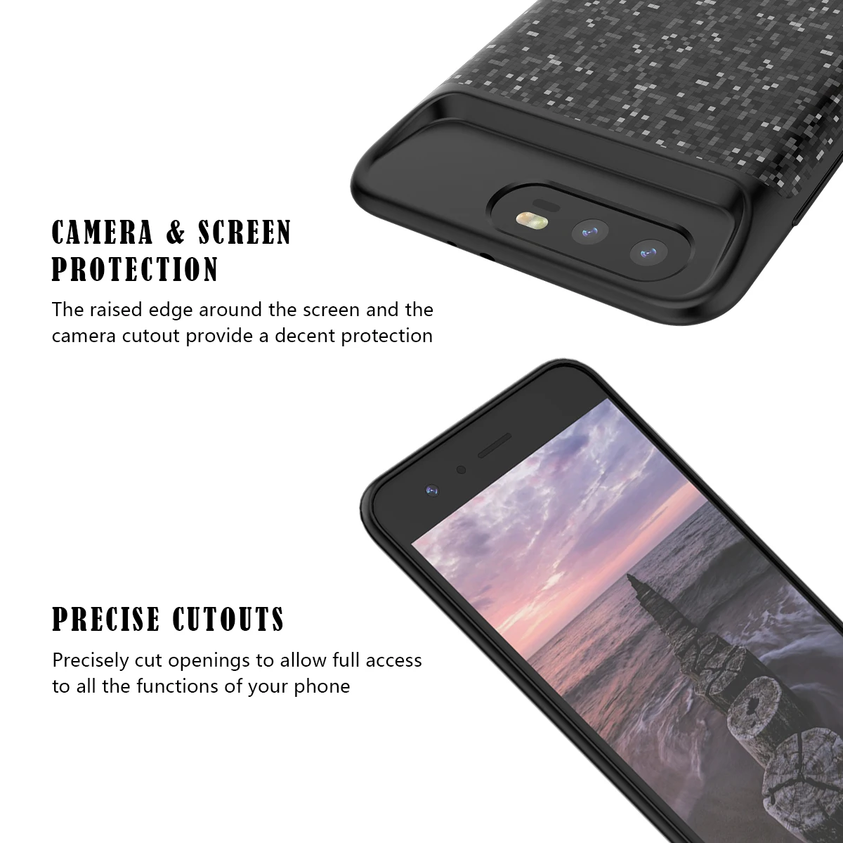 CASEWIN батарея зарядное устройство чехол для Huawei Honor 9 5500 мАч power Bank емкость телефон