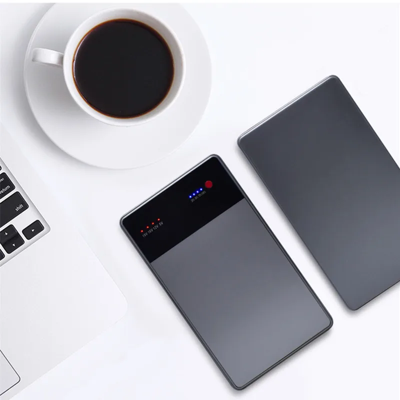 Новый 30000 мАч Ноутбук power Bank 3.5A 19 В в DC 2 USB внешний аккумулятор зарядное устройство