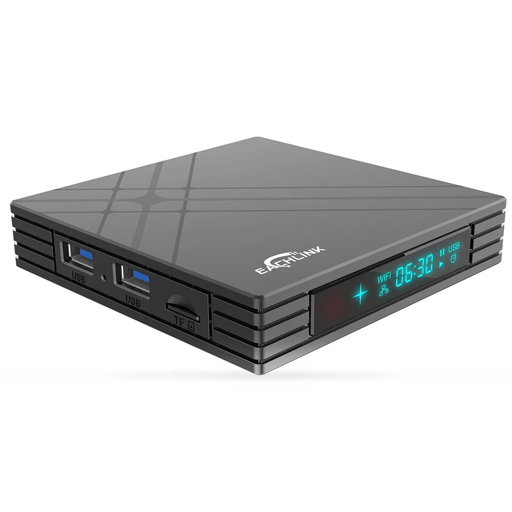 EACHLINK H6 MINI Android 7 0 ТВ приставка Allwinner 4 Гб RAM + 32 ГБ ROM 2 4G WiFi 100 Мбит/с USB3.0 BT4.1 Поддержка 6K