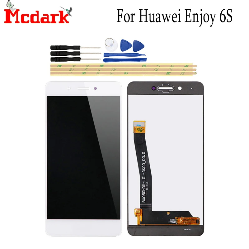 ЖК-экран для Huawei Enjoy 6S 5 0 '' Сменные аксессуары ЖК-дисплей + сенсорный экран