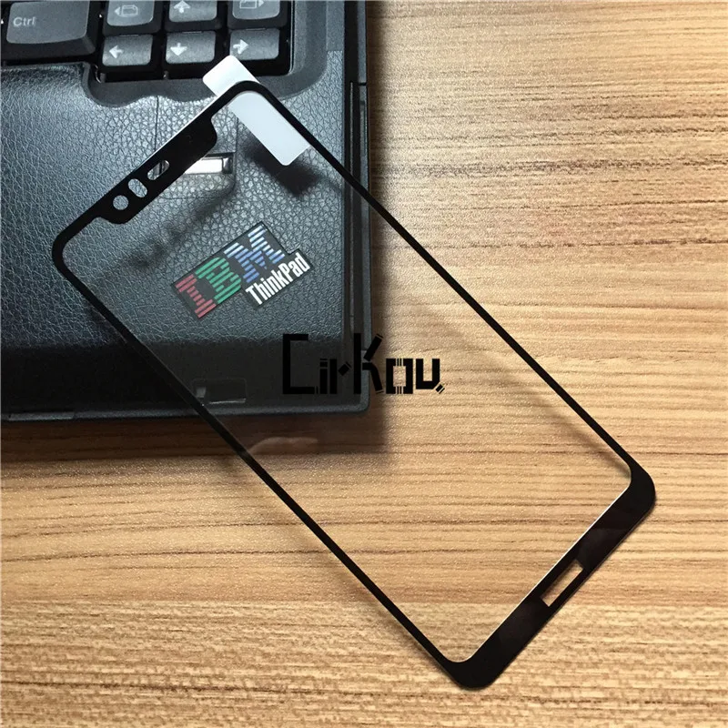 Для Nokia5.1 Plus NokiaX5 полный клей AB полное покрытие 2.5D Arc Edge 0 33 мм 9H твердость 100%