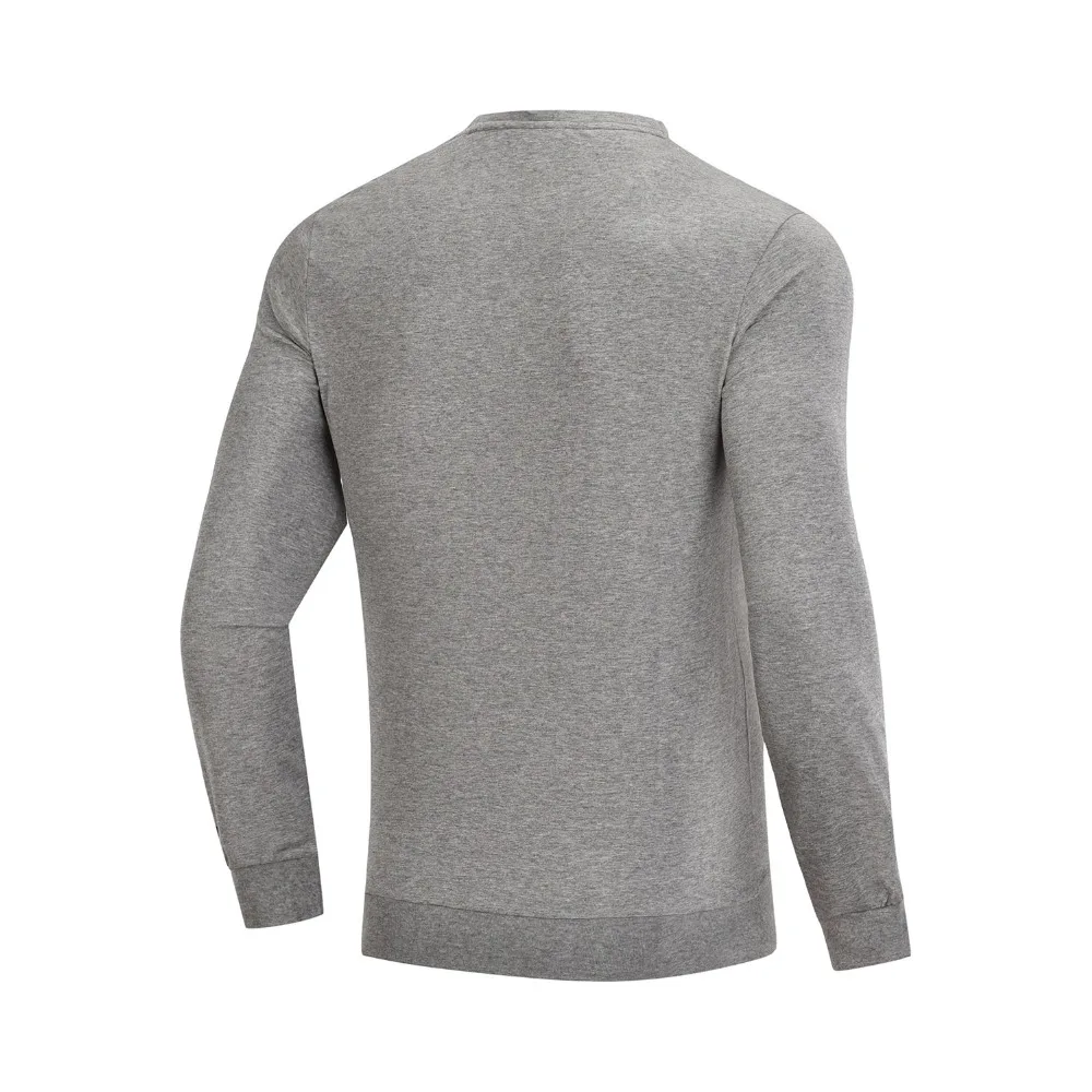 Мужской тренировочный свитер Li-Ning стандартный спортивный из 82% хлопка 15%