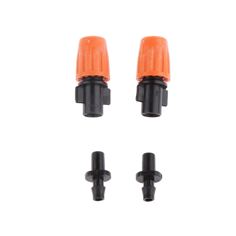 120pcs Single-headed Atomized Belt Barbed Garden Irrigation Nozzle Adjustable | Дом и сад