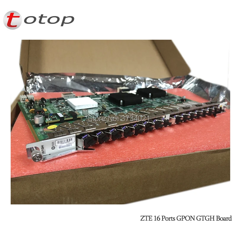 ZTE 16 портов GPON бизнес плата GTGH K verison с C ++ SFP для C300 C320 OLT