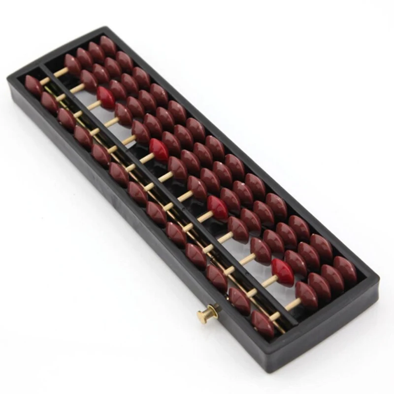 Портативный ABS пластик 13 колонки Abacus арифметические студентов для изучения