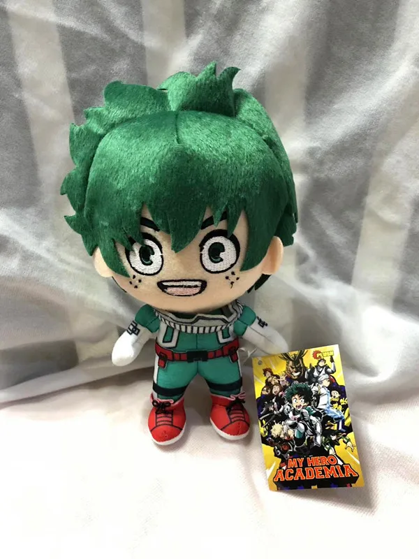 Фигурки героев аниме Моя геройская Академия 20 см Izuku Midoriya Katsuki Bakugou Shouto Todoroki мягкие