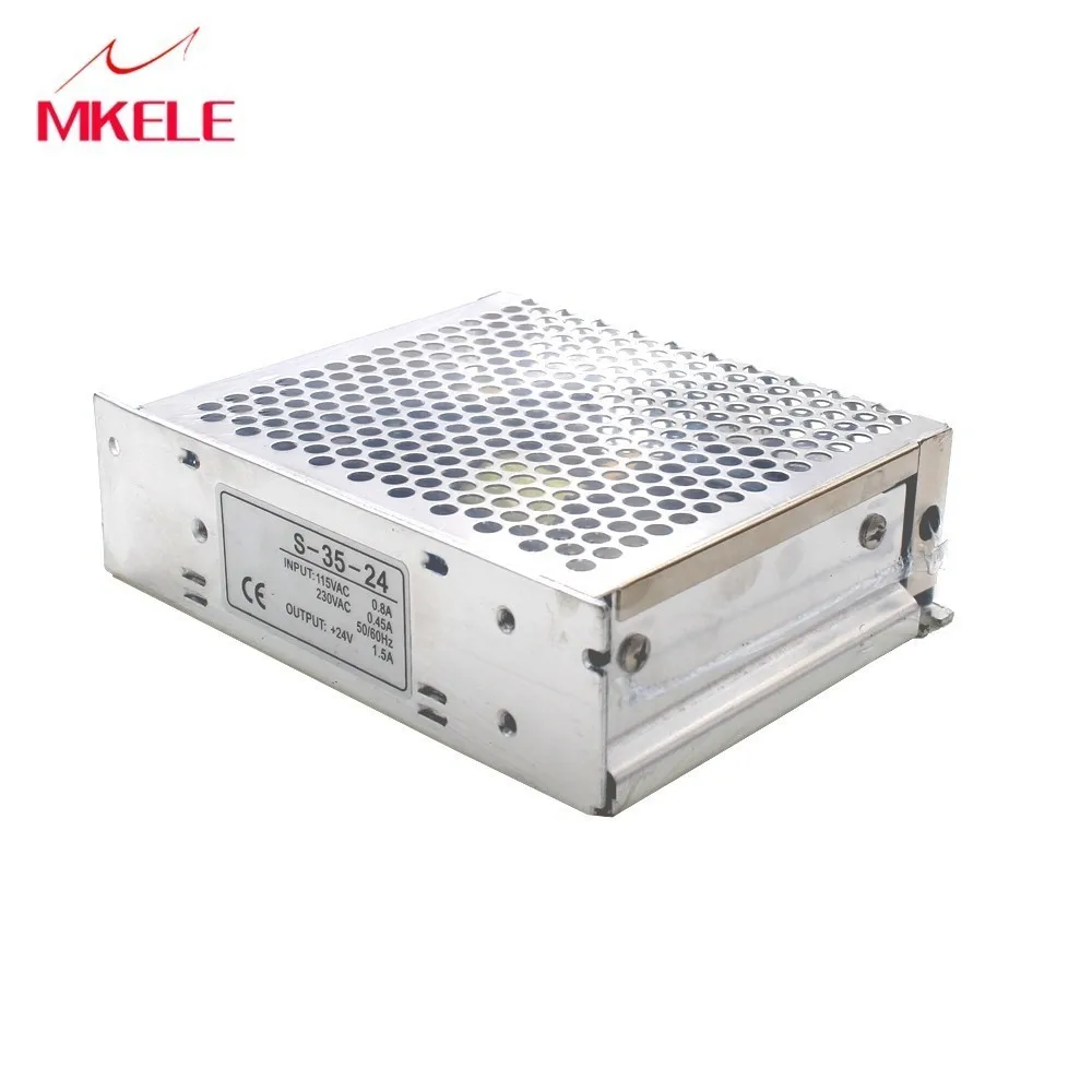AC110V/220 V трансформатор в DC Светодиодный драйвер S 35 5 импульсный источник питания 35W