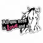 Все, что вам нужно-это любовь и искусственная наклейка для интерьера 4x4, австралийские виниловые аксессуары для украшения