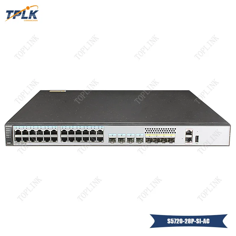 100% оригинальный дешевый коммутатор Hua wei S5720 Ethernet 28P SI AC сетевой SFP 10/100/1000