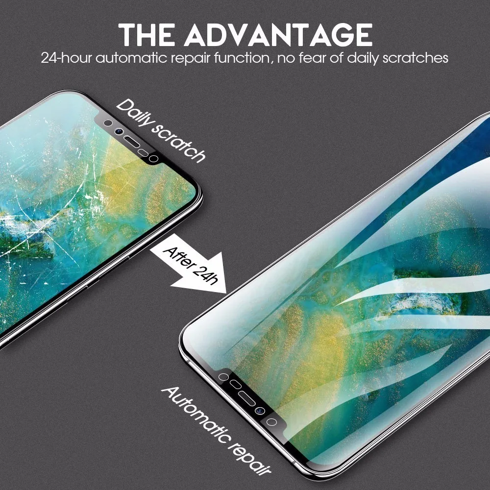 Новинка 8D полная защита мягкая Гидрогелевая пленка для Huawei P30 P40 Lite Pro экрана Honor 20