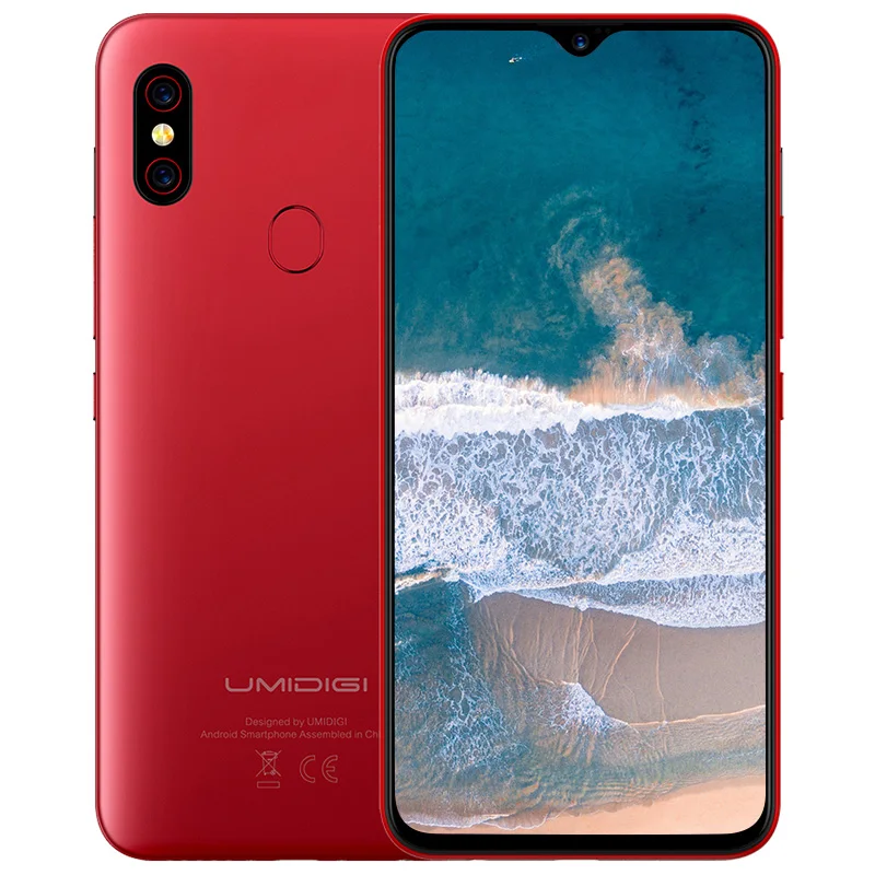 UMIDIGI F1 4G смартфон 6 3 дюймов Android 9 0 Helio P60 Octa Core 2 ГГц 4 Гб Оперативная память 128