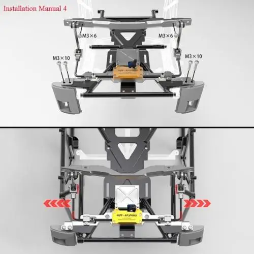 Капо 1/8 RC гусеничная модель автомобиля JKMAX задняя ось с дистанционным управлением