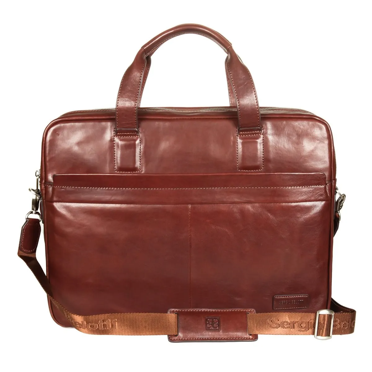 Бизнес сумка Sergio Belotti 9954 VEGETALE brown|Сумки с ручками| |