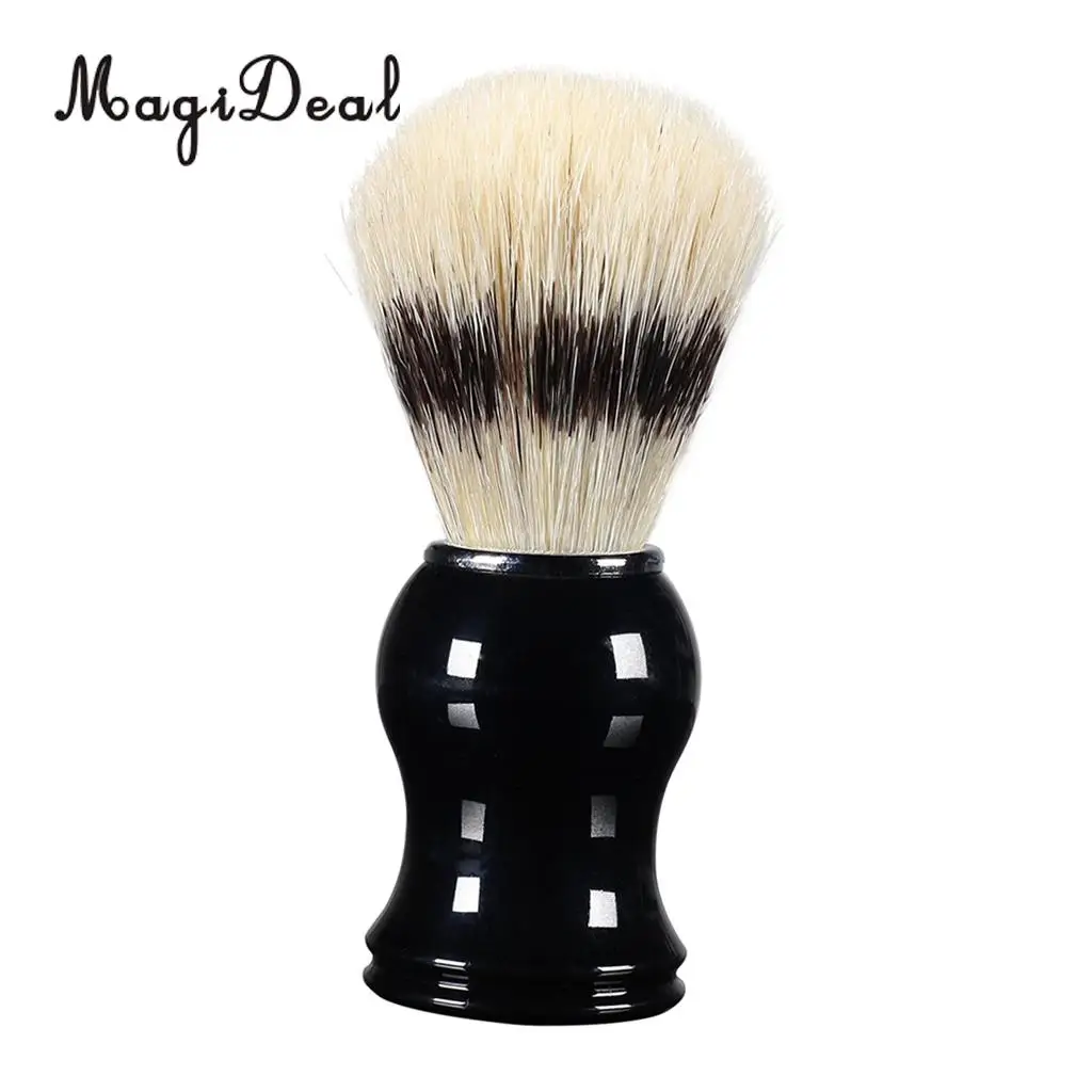 

Черная смоляная ручка для удаления волос Усы Борода бритвенная щетка инструмент для ухода для ежедневного использования