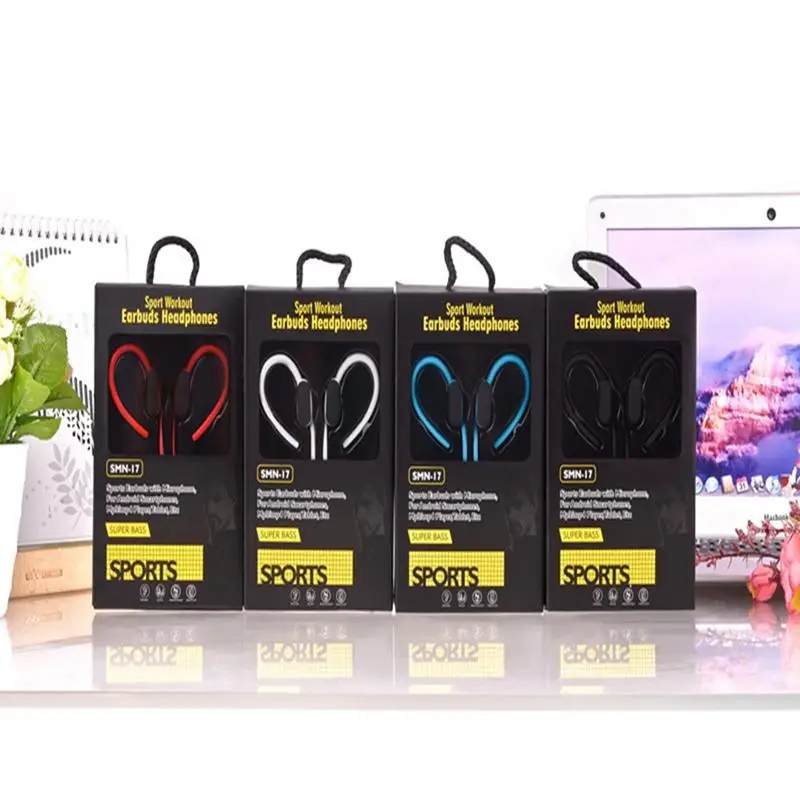 Проводная гарнитура In Ear прочные музыкальные спортивные наушники с сильным