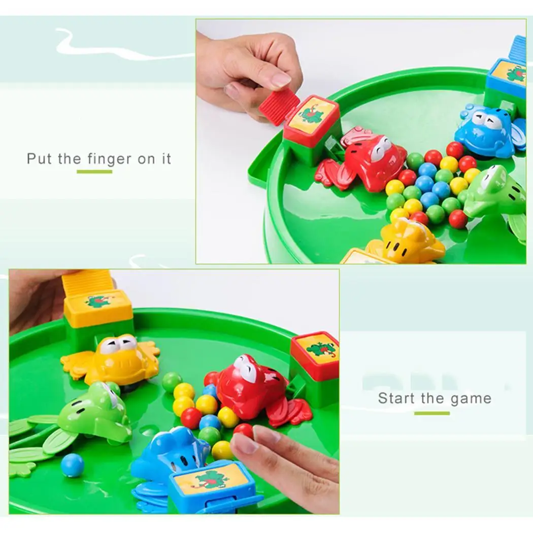 Новинка Голодные лягушки Продовольственная игра Bean Board Повседневная 3-4 старше 4
