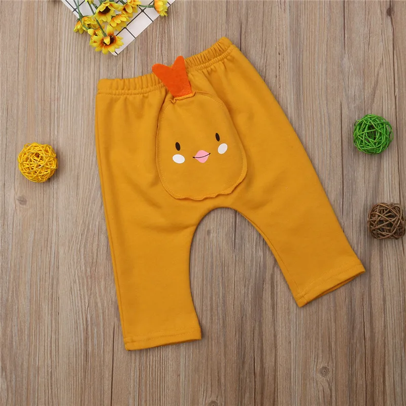 Cute Newborn Kids Boys Girls Pants Cartoon bear Clothes Long Child Leggings Bottoms Trousers | Детская одежда и обувь