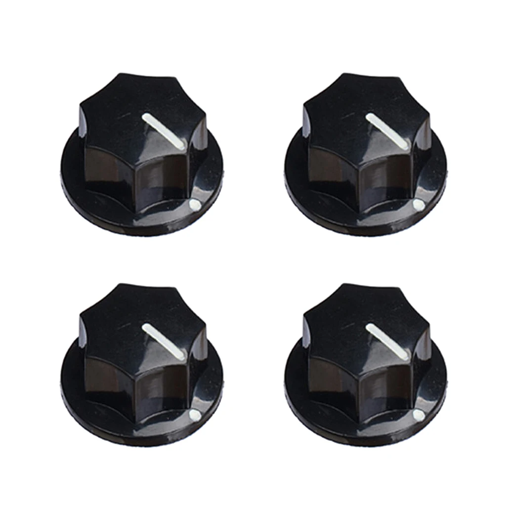 Гитарный эффект 4 шт. 20x11 мм ручка для педали крышка Heptagon гитары кнопка